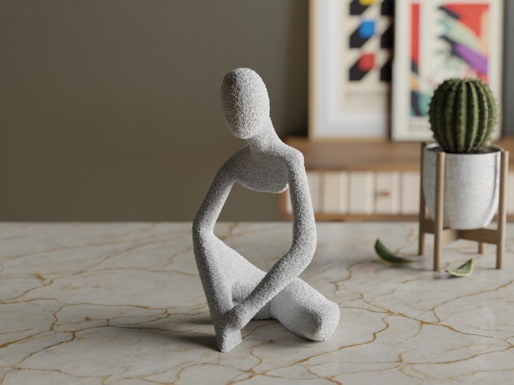 nobody-serenity-meditasjon-3d-printet-figur